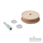 Twslhw Triton High Quality Profiled Leather Sanding Grinding Wheel. Fixed Price $95.16.