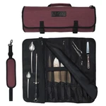 Chef Knife Roll Bag - 20 Total Pockets For Knives And Kitchen Utensils Made.... Fixed Price $46.04.