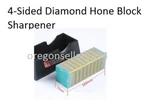 (sale) Knife Sharpener 4 Sided Diamond Hone Block Multi Grit (usa Seller). Fixed Price $24.95.