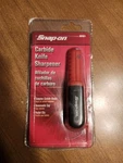Snap On Carbide Knife Sharpener New 871011 Removable Cap Pocket Clip. Fixed Price $24.99.