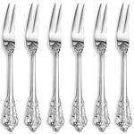 Luxury 6.3" Fork/seafood Forks 18/10 Stainless Steel Set Of Fruit Pick.... Fixed Price $30.18.