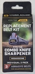 Work Smart Replacement Kit WSSA000CMB Contains 3 P120 Grit Red Belts. Fixed Price $15.00.