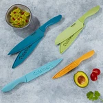 Cuisinart 8-PC Seaside Ceramic-coated Knife Set Multicolor New. Fixed Price $11.05.