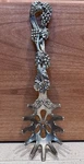 Godinger Silver Art Co Grapevine Handle Pasta Spaghetti Server Design Vtg. Fixed Price $8.99.