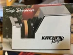 Kitchen Royal Knife Sharpener #13787 With Box. Fixed Price $12.00.