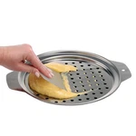 Keissco Stainless Steel Spaetzle Maker Lid With Scraper Traditional German Eg.... Fixed Price $22.01.