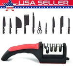 Knife Sharpener Professional Ceramic Tungsten Kitchen Sharpening System 4 Stage. Fixed Price $5.45.