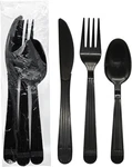 Party Entials Indivily Wrapped Heavy Duty Plastic Utensil Kits, 50. Fixed Price $22.80.