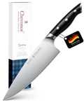 8 Inch Professional Chef Knife, 2.16" Extra Wide Blade German Steel Din 1.411.... Fixed Price $56.33.