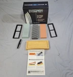Benicci Premium Knife Sharpening Stone Kit Set Euc. Fixed Price $29.87.