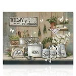 Dazzlewall Rustic Farmhouse Kitchen Art Country Pictures Mo.... Fixed Price $12.19.