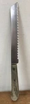 Vintage Deglon France Stainless Steel Serrated Kitchen Bread Knife 7.25 Blade. Fixed Price $26.99.