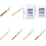 Kai Seki Magoroku 10000CL Knife Set, Santoku, Petty, Gyuto, Made In Japan. Fixed Price $101.93.
