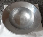 Godinger Silver Art Co Hammered Aluminum Large Round Salad Serving Bowl. Fixed Price $40.00.
