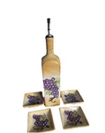 Ambiance Collections Gourmet Delight 5 Piece Bottle & Dipping Bowl Set Tuscany. Fixed Price $38.00.