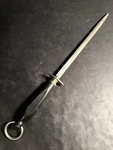 Antique F. Dick 18 Knife Sharpening Steel 12 Rod Germany Arrow. Fixed Price $48.00.