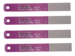 4 Pack Eze-lap Medium Grit Hone And Stone Diamond Knife Sharpener Made In Usa. Fixed Price $35.69.