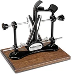 Premium Knife Sharpener With Wooden Base Ideal For Home Kitchens. V-shape. Fixed Price $139.99.