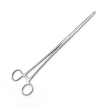 ODONTOMED2011 12-INCH Self-locking Straight Forceps, Stainless Steel Silver. Fixed Price $19.99.