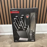 Cuisine Pro Iconix Straub Knife Block 7 Piece Set New! (5439). Fixed Price $169.99.