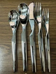 Yamazaki Brandon 5PC Place Set Stainless Steel New. Fixed Price $85.00.