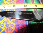 Schmidt Brothers No 4 Paring Knife 3 1/2 Blade Project PX22 Black Stainless. Fixed Price $33.00.