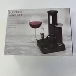 Rabbit Electric Wine Set Corkscrew Charging Base & Barware Tools Gift NEW-#16. Fixed Price $20.00.