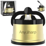 Anysharp Chef Hands Free Knife Sharpener - Easy To Use Sharpenin. Fixed Price $60.03.