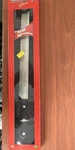 Mundial Slicer Knife Straight Edge 10" Stainless Steel Black Plastic 5127-10E. Fixed Price $50.00.