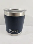 Yeti Rambler Lowball 10OZ Mug Cup Nordic Blue Stainless Steel Lid Ddi Rocks. Fixed Price $9.99.