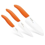Kyocera FK-3PC-WHOR 3PIECE Advanced Ceramic Revolution Series Knife Set Blade. Fixed Price $177.01.