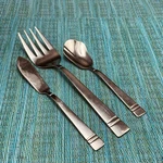 3 Pfaltzgraff Passage Stainless Serving Pcs Meat Fork Butter Knife Sugar Spoon. Fixed Price $11.99.