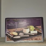 Hampton Signature 3 Piece Granite Cheese Set With Server Vintage. Fixed Price $29.95.