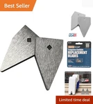 2-PACK Tungsten Carbide Knife Sharpener Blades For Quick Edge Restoration. Fixed Price $12.99.