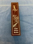 New Old Stock Product: Maxam Fish Fillet Knife With Box & Paper. Fixed Price $50.00.