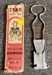 Vintage 5 Star Handy Tool Knife Sharpener Glass Cutter Bottle Opener Mower Blade. Fixed Price $7.31.