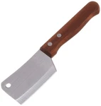 Chef Craft Set Of 2, Cleaver Style Mini Chopping Knives, 2.8", Silver. Fixed Price $17.71.