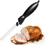 Electric Knife, 100W Power, Dual Stainless Steel Blades For Precise Cutting, Erg. Fixed Price $37.87.