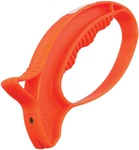 Orange Plastic Handle Straight Edge Knife Sharpener With Carbide Bits MI328 New!. Fixed Price $8.85.