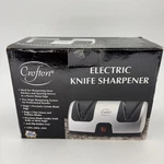 Electric Knife Sharpener - 4 Slot Crofton Tested Working Kitchen Sharpening Tool. Fixed Price $15.00.