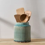 Jiemei Home Kitchen Utensil Holder, 6.77" Ceramic Farmhouse Stable Cr.... Fixed Price $51.22.
