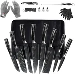 Fullhi Knife Set 14PCS Japanese Knives Multiple Colour Premium German. Fixed Price $138.43.