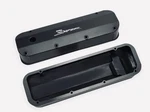 890007B Sniper Valve Cover - Fabricated Aluminum Ford Big Block Black Finish. Fixed Price $125.00.