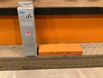 Nos Norton 61463685625 8X2X1" India Ao Single Grit Benchstone Fine Made Usa. Fixed Price $49.99.