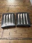 Set Of Eight Ambiance Elegant Gourmet Spreaders Original Box. Fixed Price $25.00.