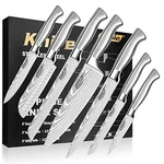 Scole Chef Knife Ultra Sharp Kitchen Set 7-PIECE, Pre. Fixed Price $32.99.