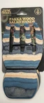 Pakka Wood Salad Hands Island Bamboo Claws Servers Utensil Blue New Thyme Table. Fixed Price $11.97.