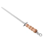 Victorinox 7.8991.21 12" Helical Cut Knife Sharpening Steel W/ Brown Wood Handle. Fixed Price $44.29.