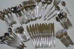 Eldan ELD5 Stainless Rose Pattern 102 Pieces 11 Place Settings Servers + Extras. Fixed Price $89.99.