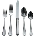 Ricci Argentieri Ascot 18/10 Stainless Steel 5PC. Place Setting. Fixed Price $84.99.